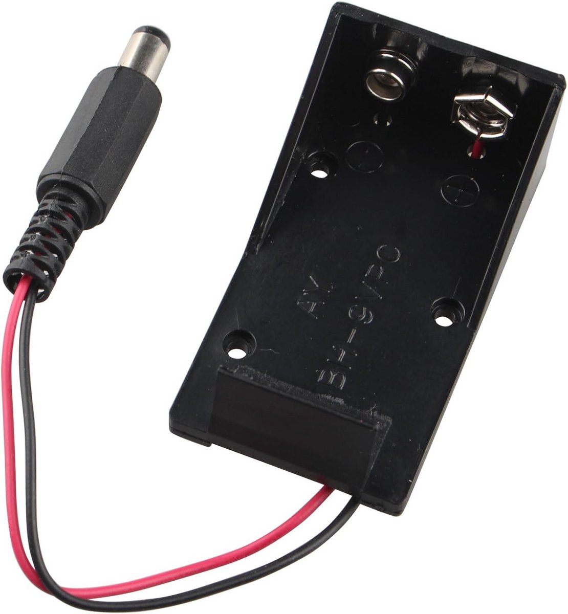9V Batterij Houder Box met Aansluitkabel voor ElektronicaProjecten