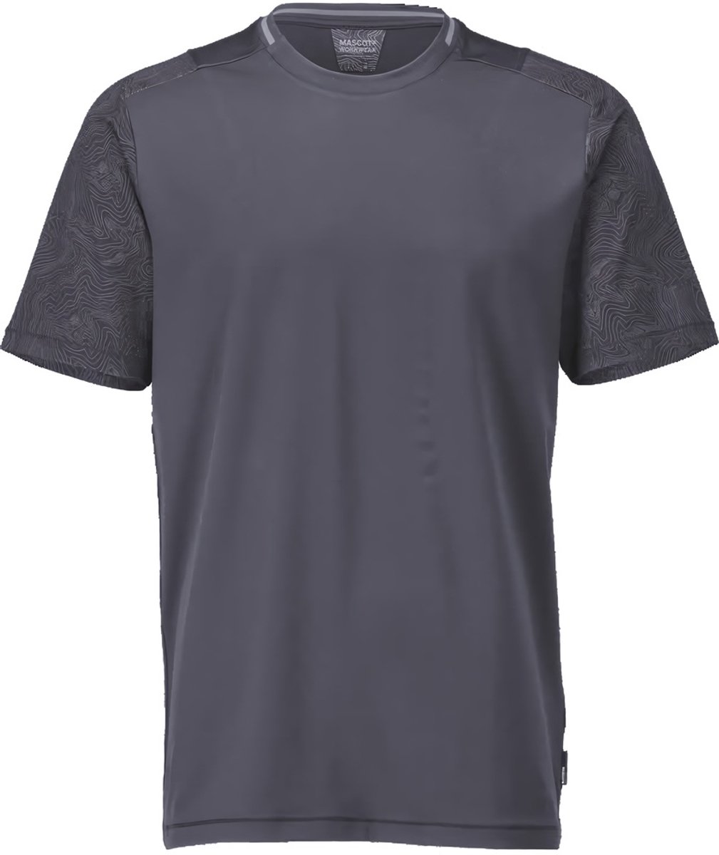 Mascot Customized T-shirt, met korte mouwen 22482-618 - steengrijs - 2XL