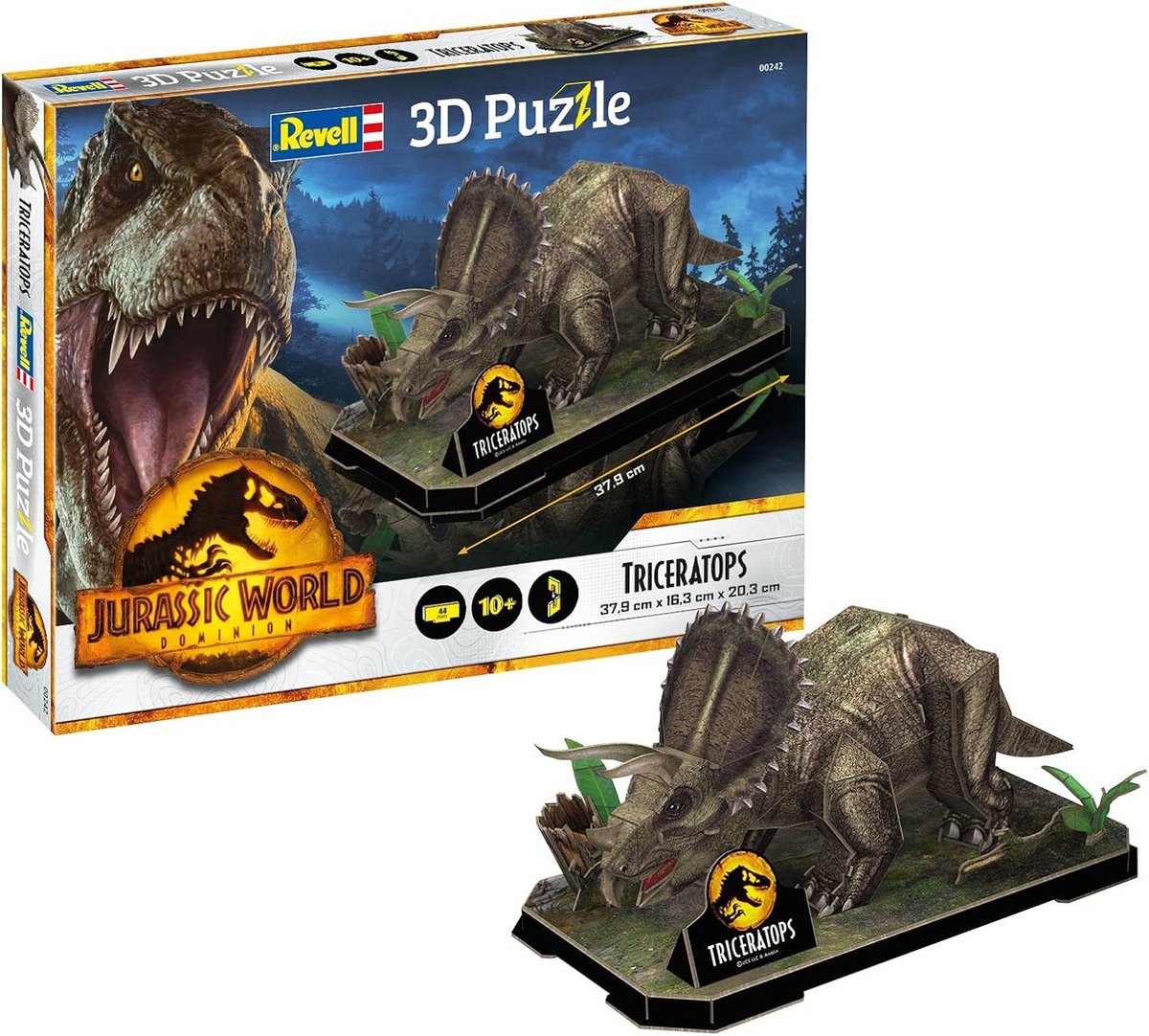 Modelbouwset Triceratops Dinosaurus Filmthema voor Jong en Oud
