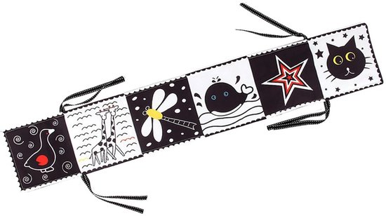 Kraamcadeau - Boekje Baby - Kraamcadeau Jongens - Activiteitenboekje - Kraamcadeau Meisjes - Box Speelgoed Baby - Larry's van Merkloos — afbeelding 3