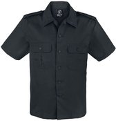 Brandit Legerhemd met kort mouw Heren Shirt met korte mouwen - zwart - 6XL