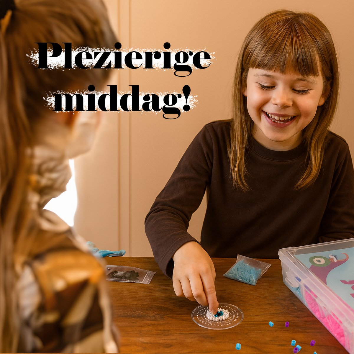 Creacol Strijkkralen set- 10 Kleuren - 4.000 Kralen 5mm - Inclusief Grondplaten en Strijkvellen — afbeelding 4