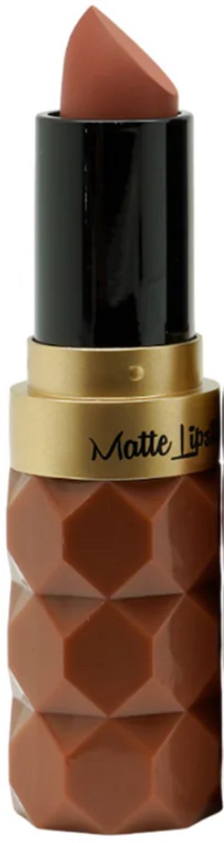 Romantic Beauty - Prism Matte Lipstick - 01 Sand Nude - Matte Finish - 3.4 g
