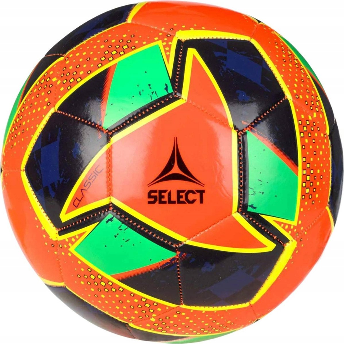 Select Classic Voetbal Maat 4 - Oranje/Groen