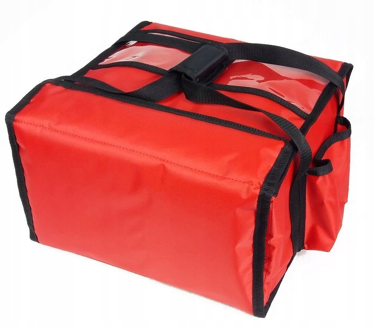 Verwarmde Pizzabezorgtas 4x 45x45cm met Frame - Duurzaam Nylon