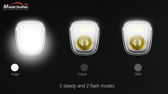 Magicshine Alty 1000 Lumen - DRL (anti-verblindings modus) - Krachtig voorlicht fiets - USB oplaadbaar — afbeelding 4