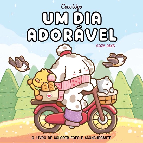 Um dia adorável (Cozy Days) – livro de colorir Coco Wyo - cover