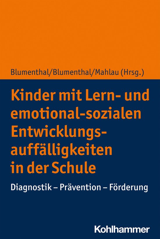 Kinder mit Lern- und emotional-sozialen Entwicklungsauffäll ... - cover