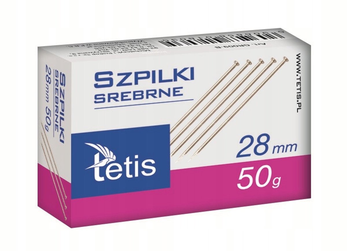 Stalen Naaldjes 28mm 50g - Kwaliteit voor Knutselen & Naaien