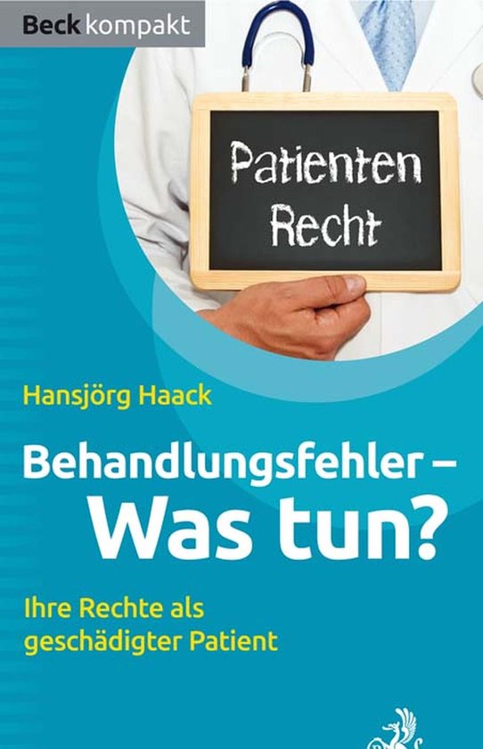 Beck kompakt - Behandlungsfehler - was tun? - cover