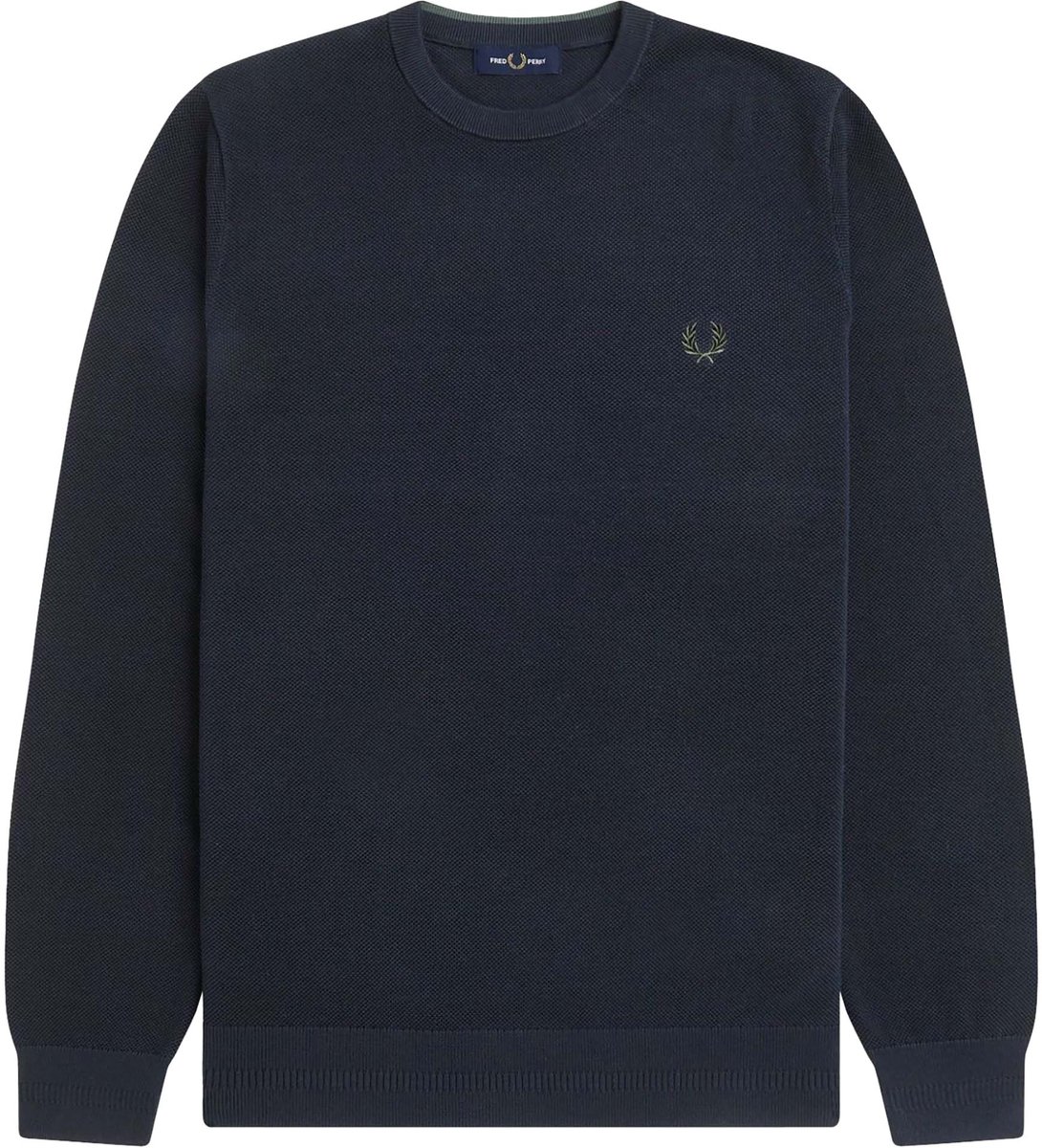 Fredperry Trui Fp Pique Stitch Jumper - Fashion Wear - Volwassen
