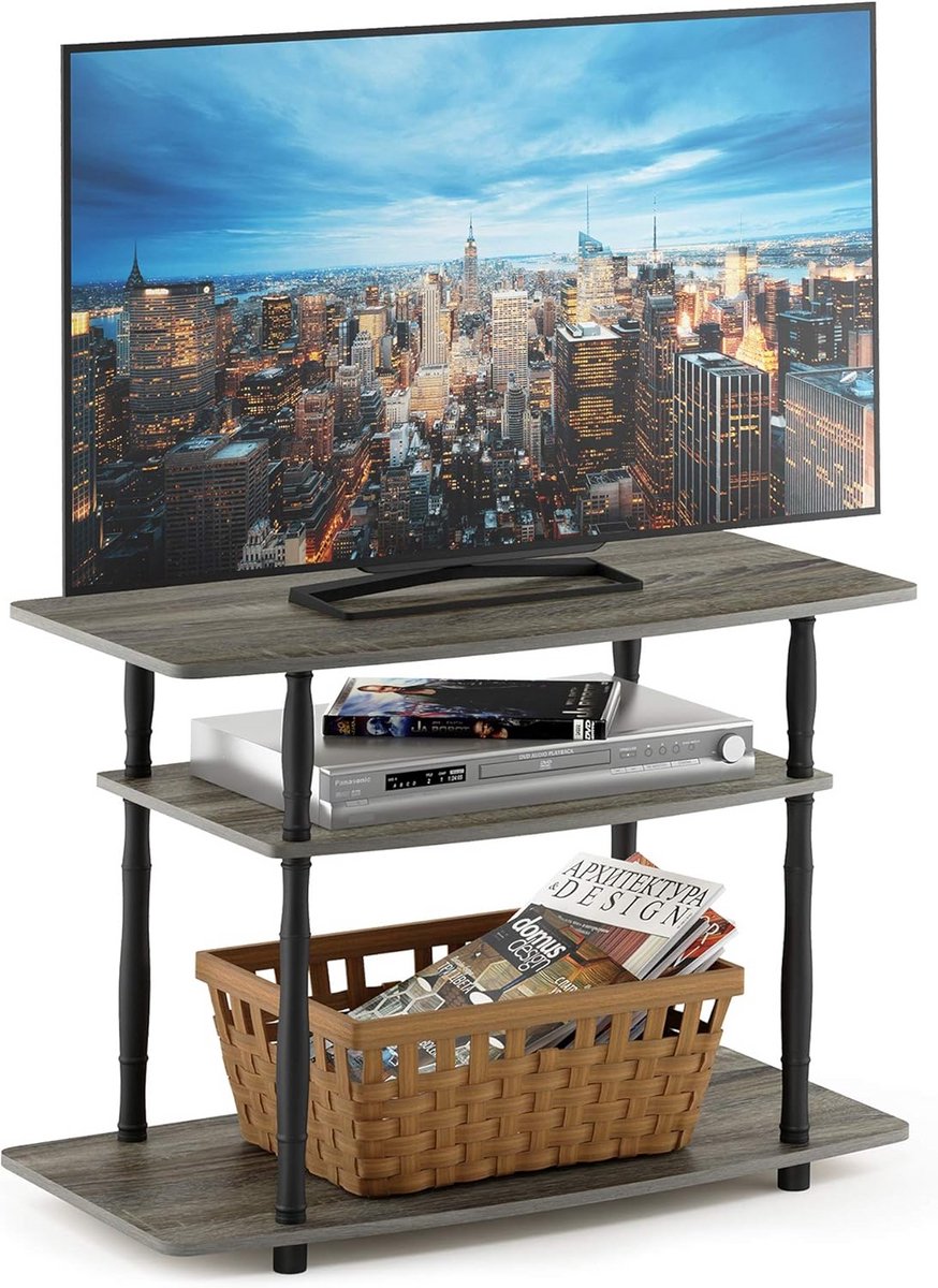 Tube TV-standaard in moderne uitvoering, ideaal voor woonkamer