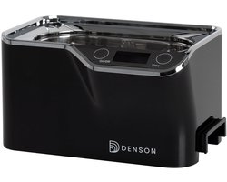 Denson Ultrasone Reiniger Zwart 0,6 Liter – Compacte Professionele Reiniging voor Cosmetische, Medische en Tandheelkundige Instrumenten