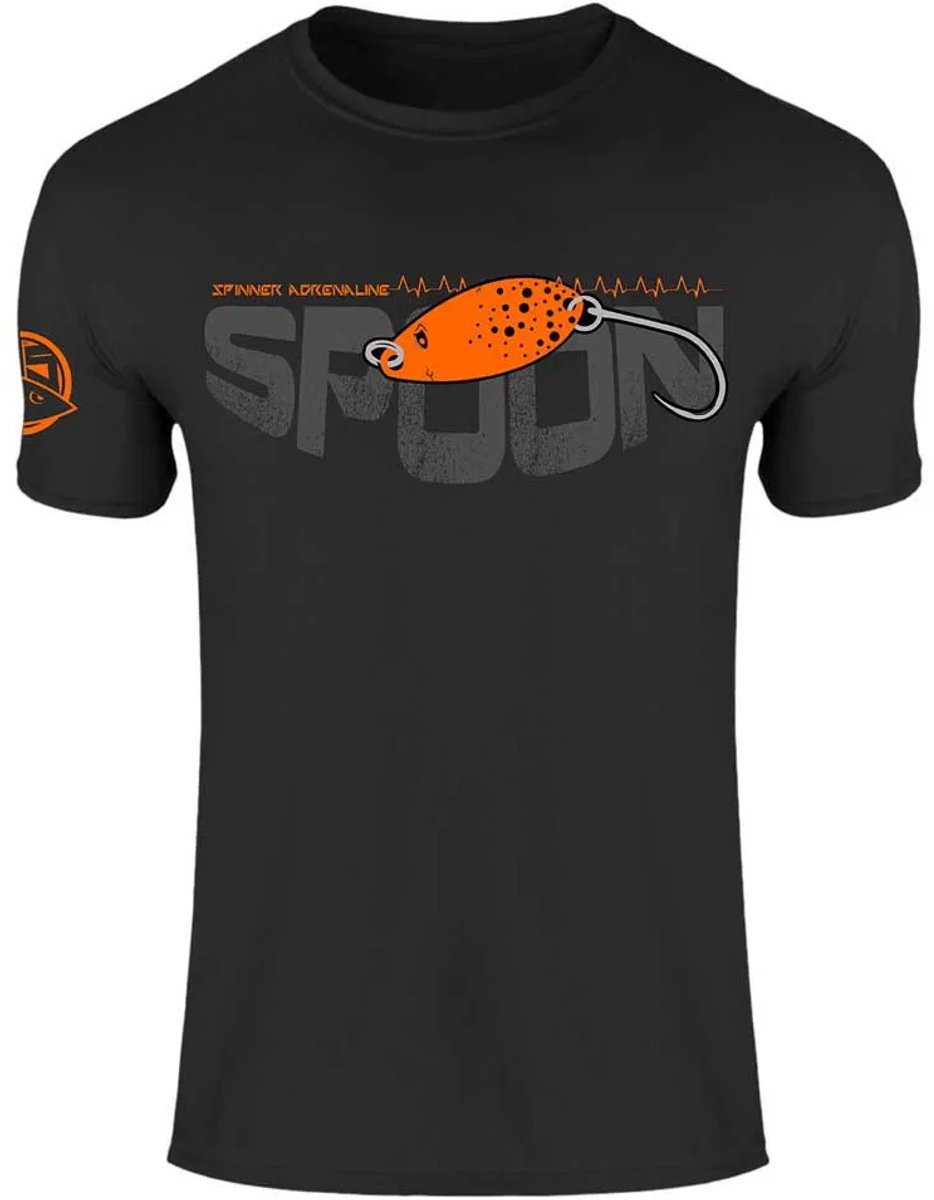 Hotspot Design Spoon T-shirt Met Korte Mouwen Zwart L Man