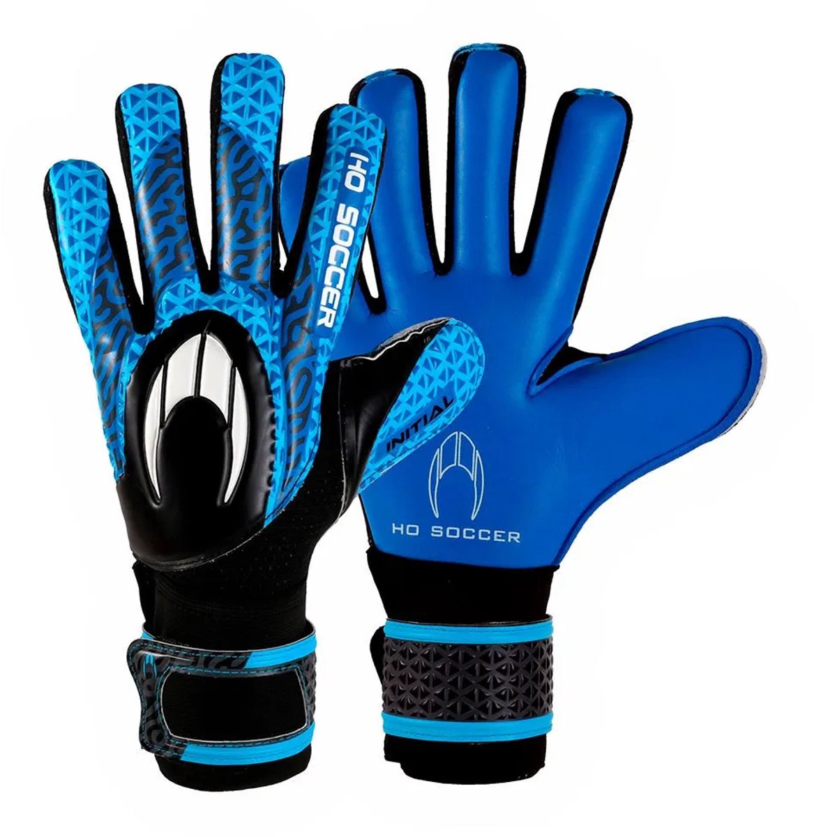 Ho Soccer Initial Ng Hard Ground Keepershandschoenen Blauw 6.5