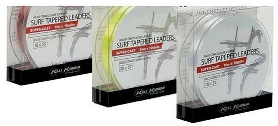 Kali Kunnan Surf 15 M Taps Toelopende Onderlijn Veelkleurig 0.160-0.520 mm van Kali Kunnan — afbeelding 4