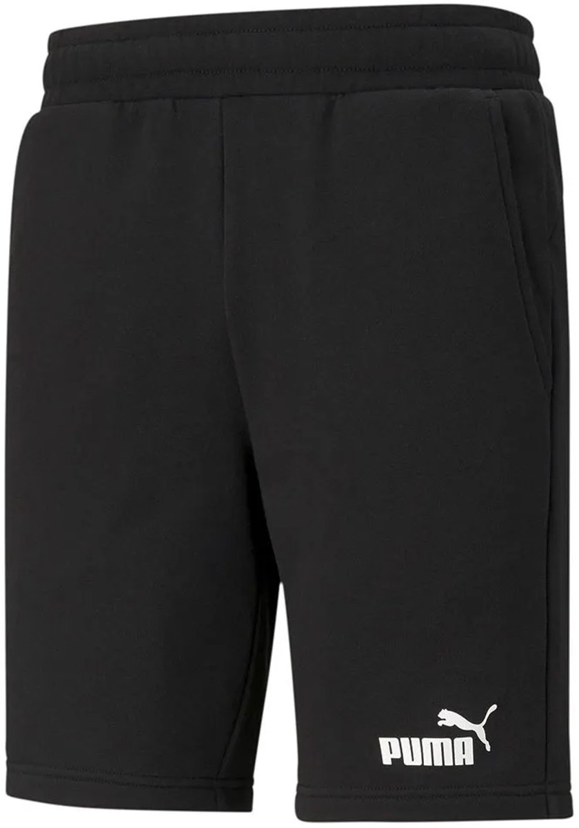 Puma Essential Slim Korte Broek S Man Zwart