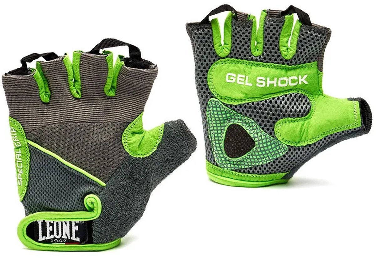 Leone1947 Bodybuilding Trainingshandschoenen Grijs M Man,Vrouw