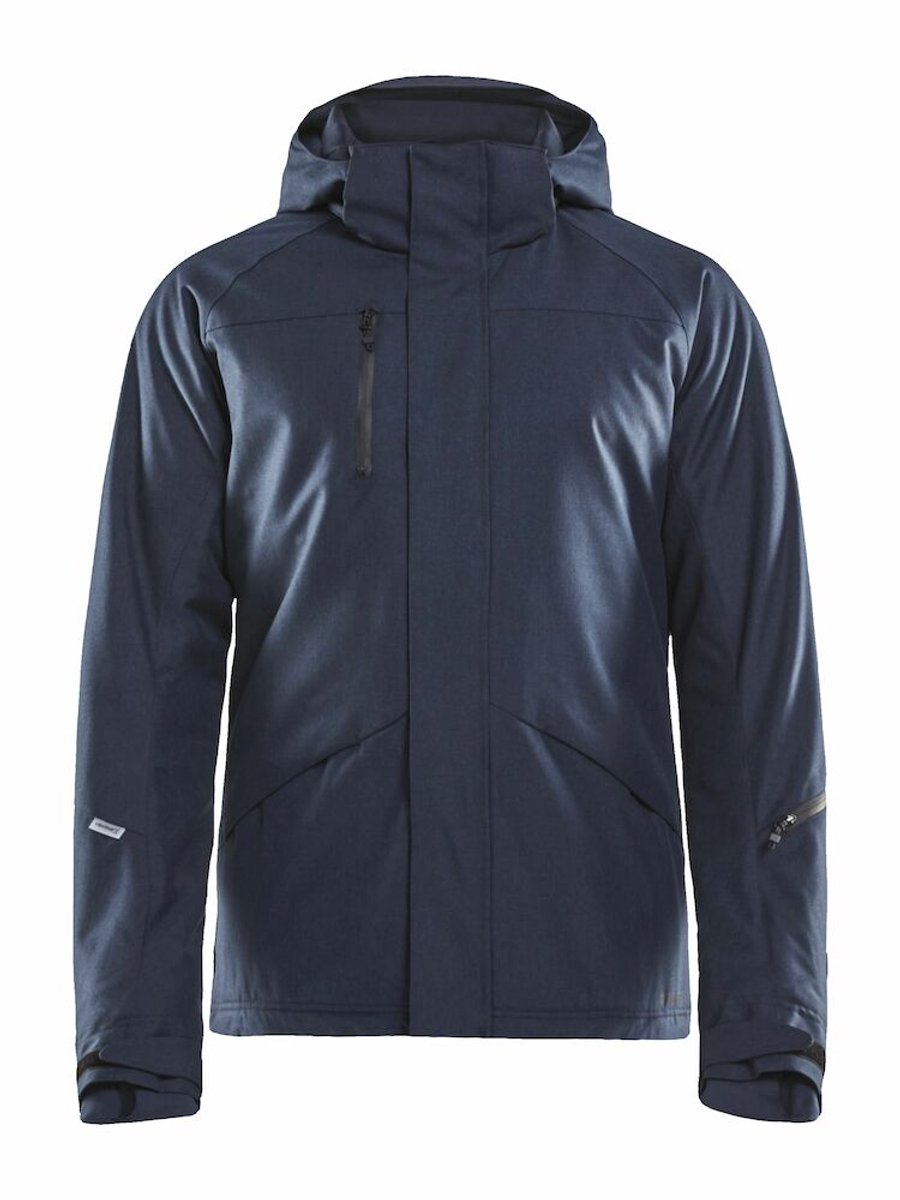 Craft Mountain Padded Jacket M 1906322 Dark Melange Marineblauw