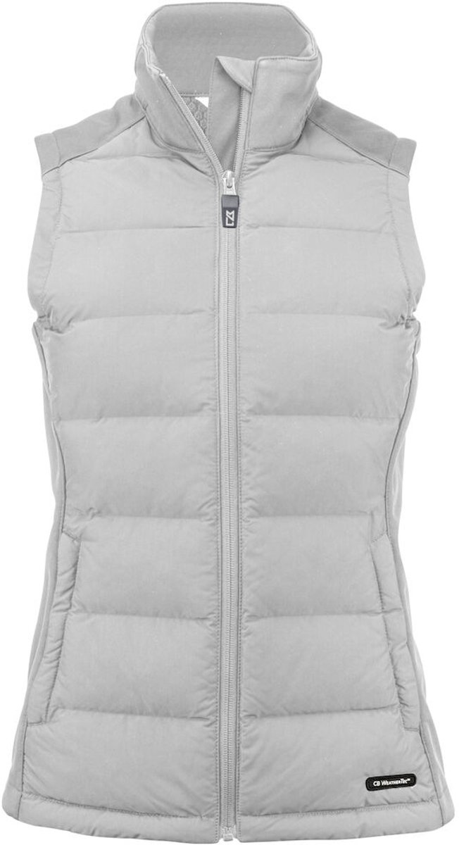 Cutter & Buck Oak Harbor Vest Dames 351477 - Zilver - 34/XS