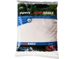 Fijn Wit Aquariumzand 0.2 - 1mm Waterbaar Substraat voor Vissen en Bodemdiertjes 3L
