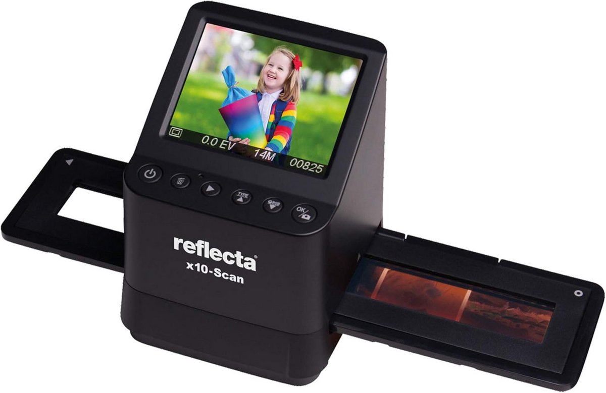Dia- en Negatievenscanner met Hoge Resolutie voor Digitale Archivering