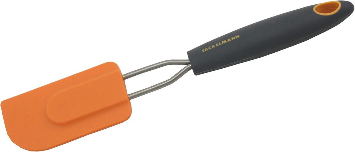 Zachte siliconen spatel met ergonomische antislip handgreep - 27 x 8 cm