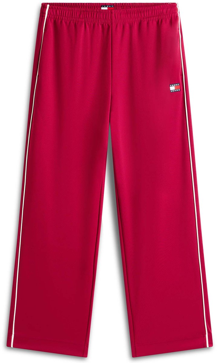 Broek Tommy Jeans Tjw Archive Track Pa Fashion Wear Vrouwen Rood