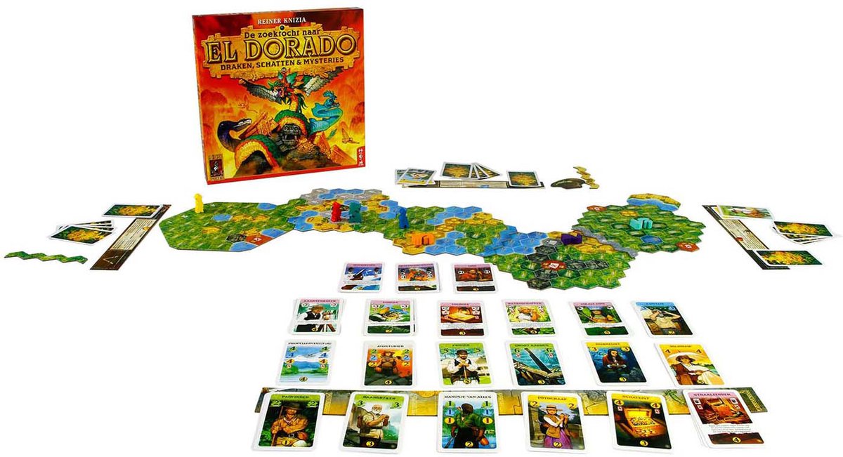 999 Games De Zoektocht naar El Dorado: Draken, Schatten & Mysteries uitbreiding thumbnail 5