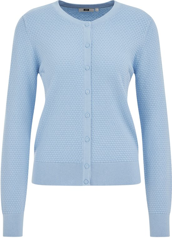 WE Fashion Cardigan tricoté femme avec structure