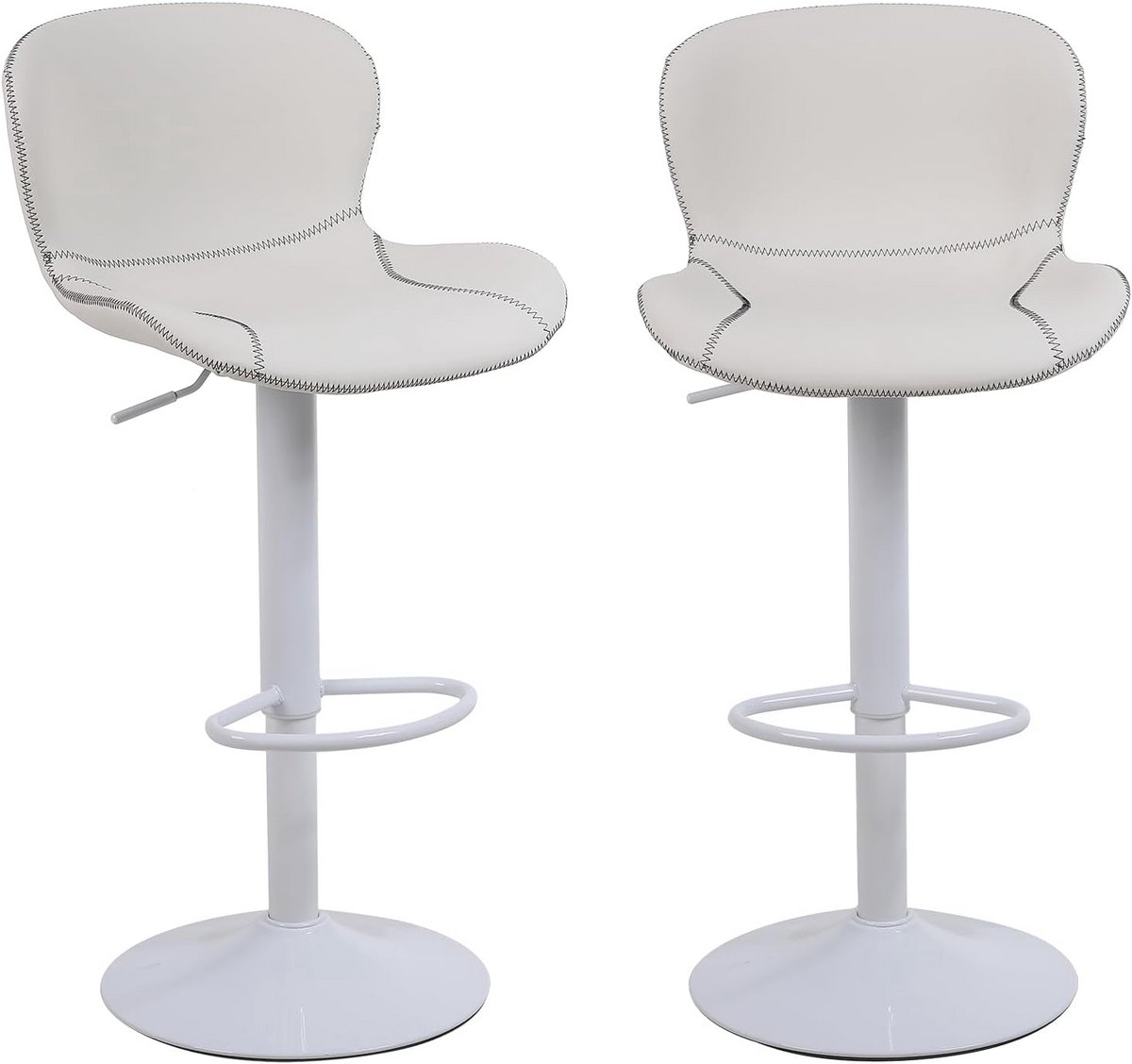 Verstelbare Barkrukken Set van 2 – Modern en Comfortabel, Draaibaar en Waterdicht