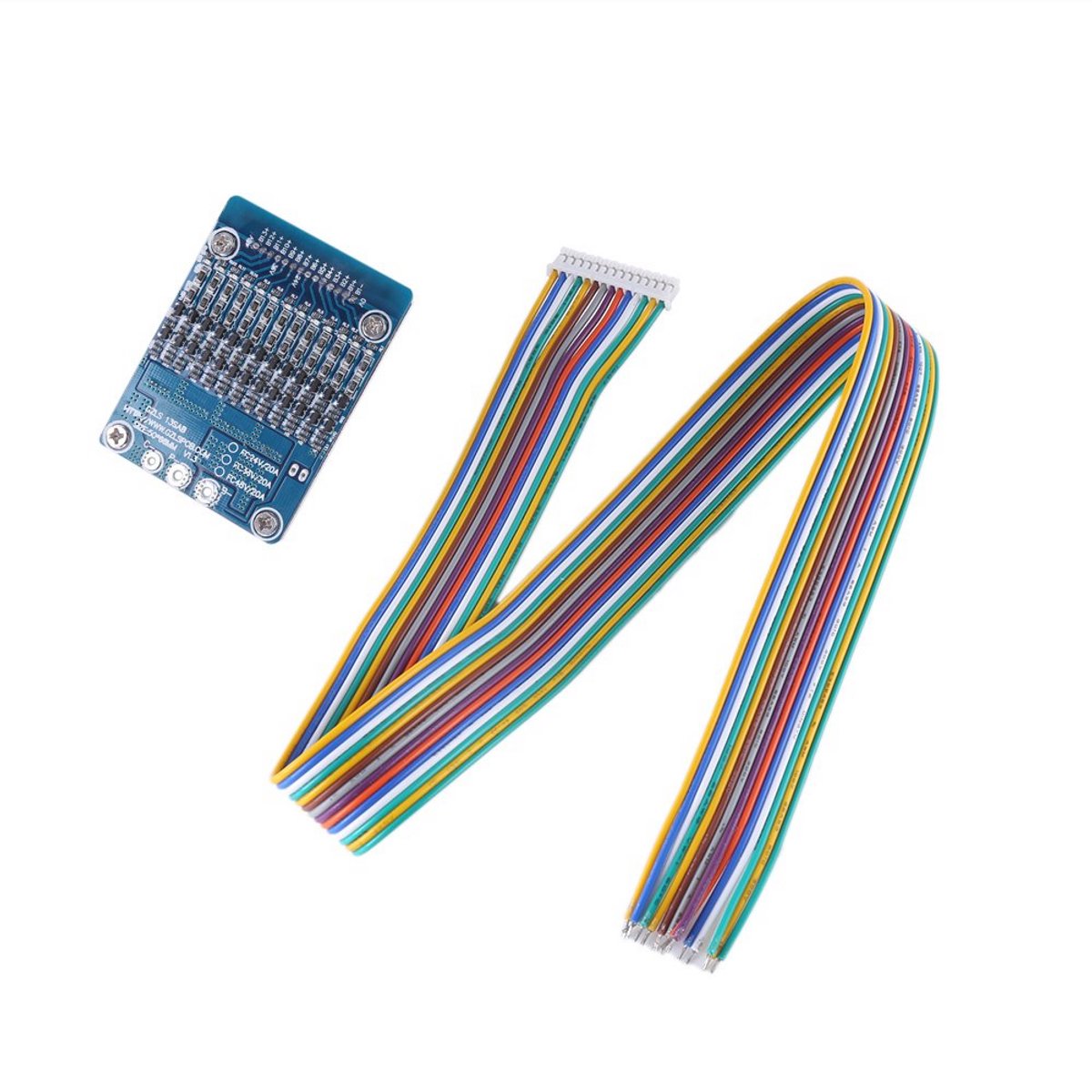Batterij PCB Board Module 13S 48V 20A Li-Ion Bescherming met Balancer
