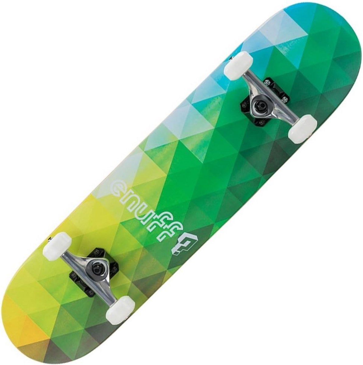 Compleet Skateboard voor Volwassenen Geometrisch Deck Perfect voor Beginners