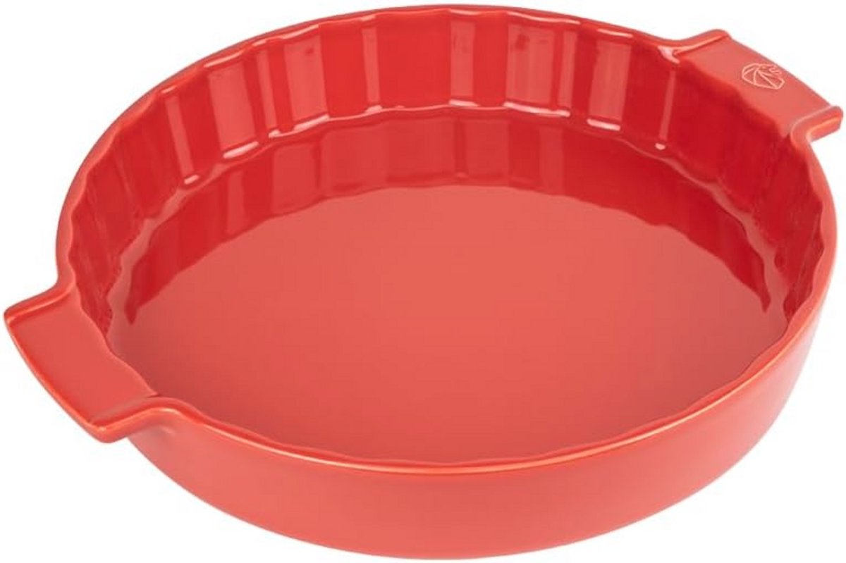 Traditionele keramische taartvorm Rood 28 cm