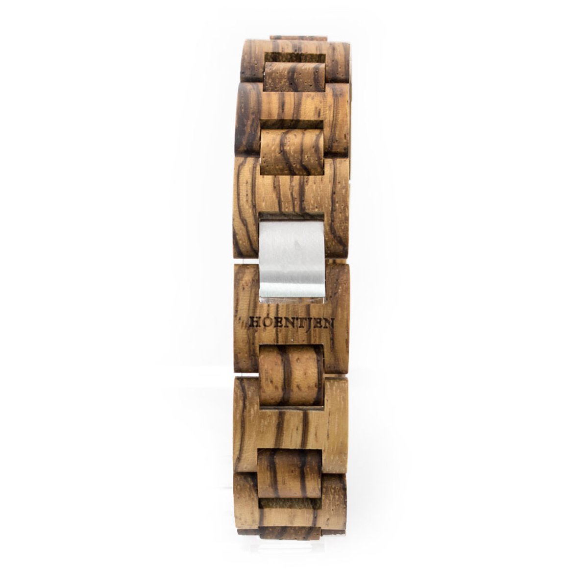 Hoentjen, houten armband - Zebrano, 18mm