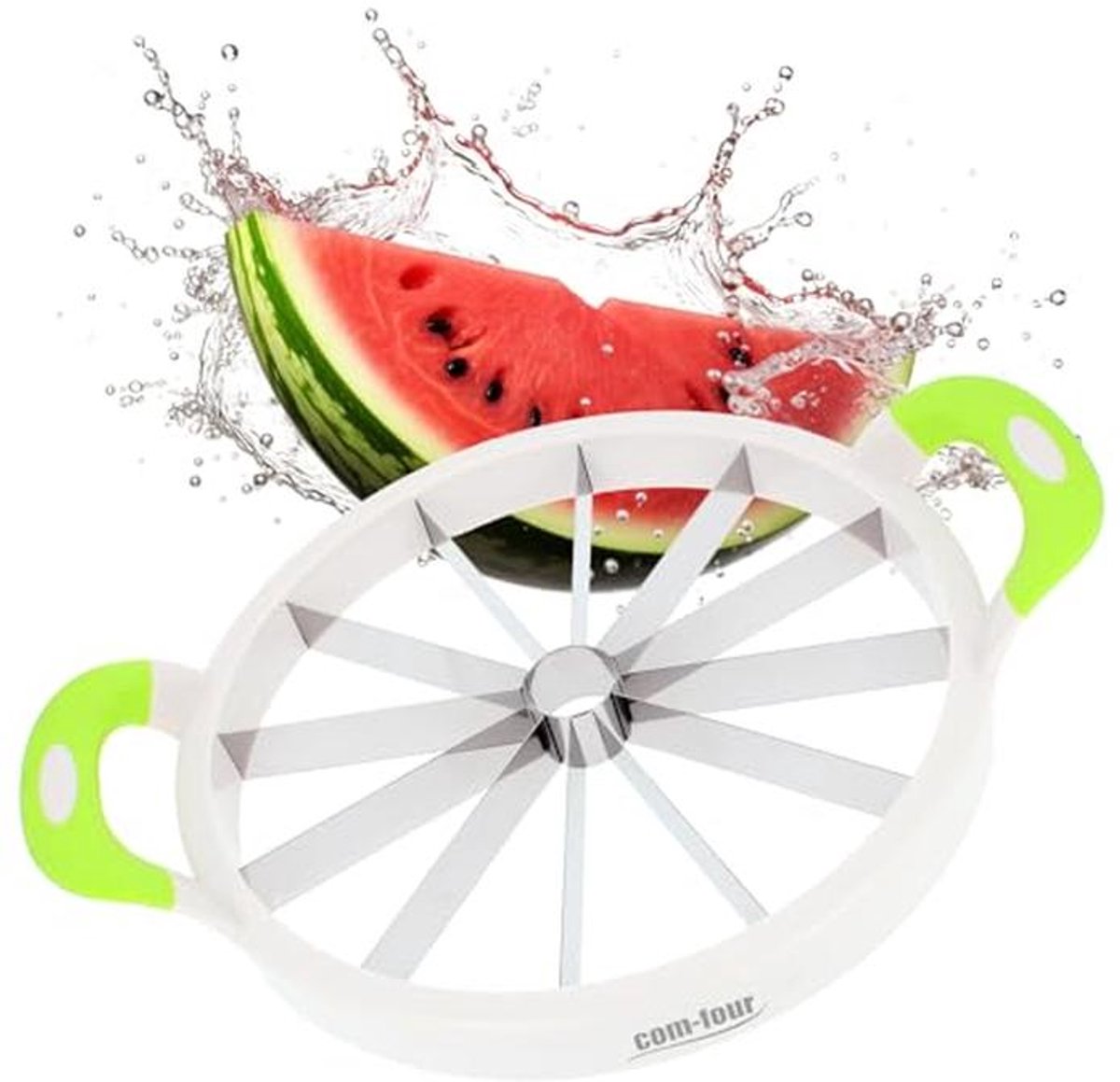 Meloensnijder voor watermeloen en ananas - Ø 28 cm - Fruitsnijder