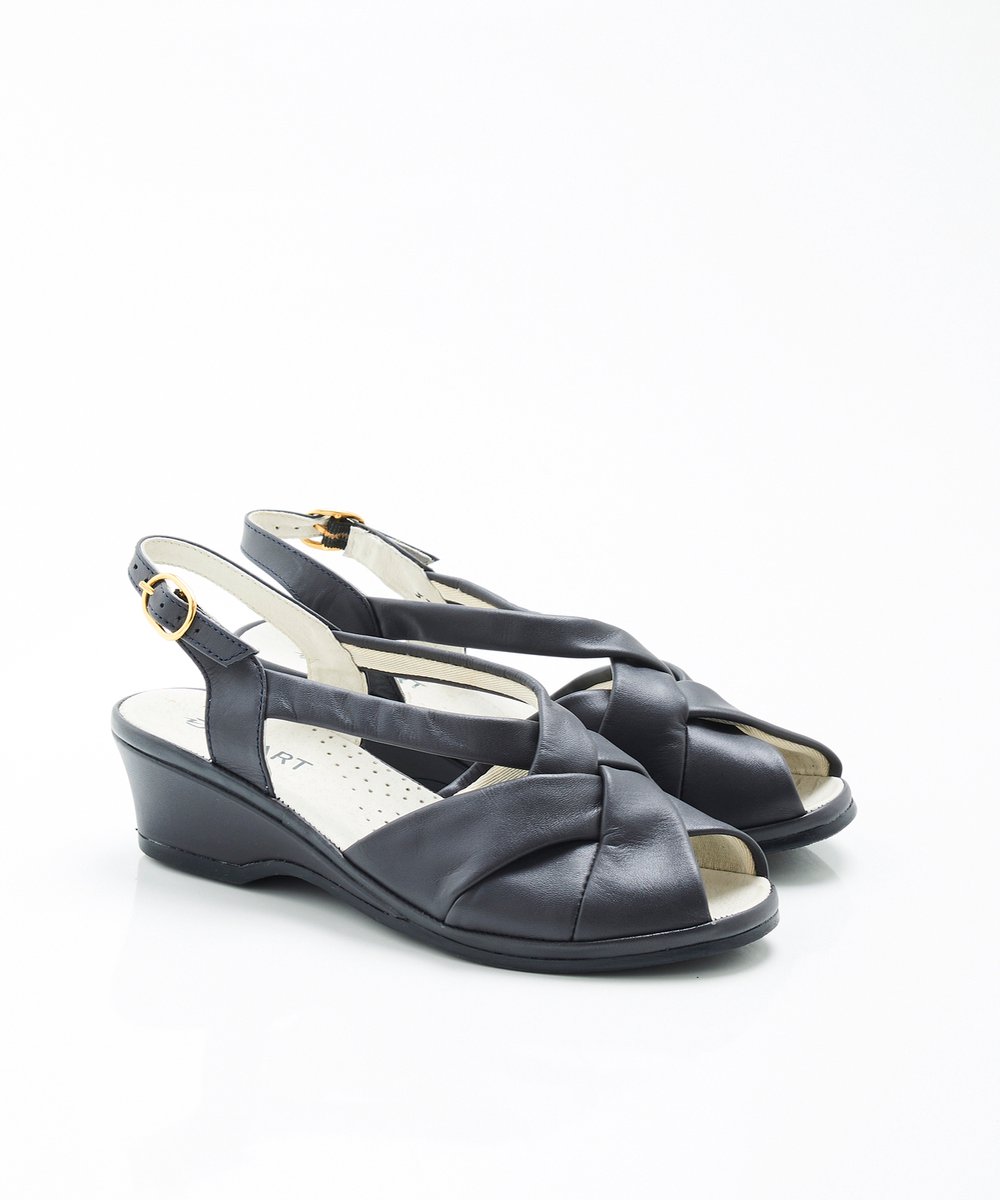 Damart - Sandalen met California Piedical structuur - Dames - Blauw - 39