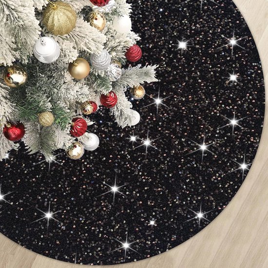 Kerstboomrok, kerstboomkraag, pailletten kerstboomschort, opvouwbare Kerstboomrok, kerstboomkraag, pailletten kerstboomschort, opvouwbare