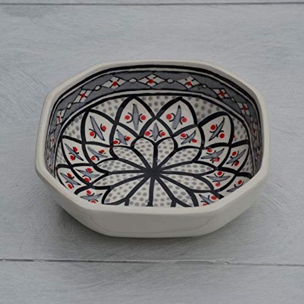 Ovenbak Achthoekig 16 cm - Grijs