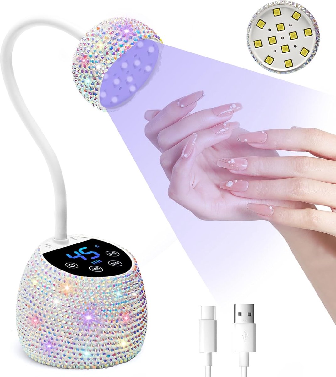 Nagellamp - Nageldroger voor Gellak - UV Lamp Gelnagels