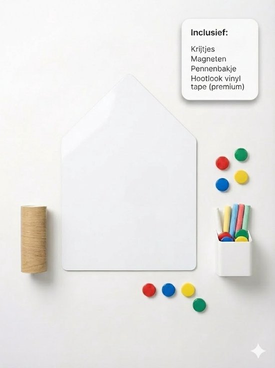 Autocollant Mural Magnétique pour Enfants – 50×60 cm Affiche de Jeu & d'Apprentissage Blanche – Tableau de Jeu Magnétique Réutilisable pour Chambre d'Enfant, École & Coin de Jeu