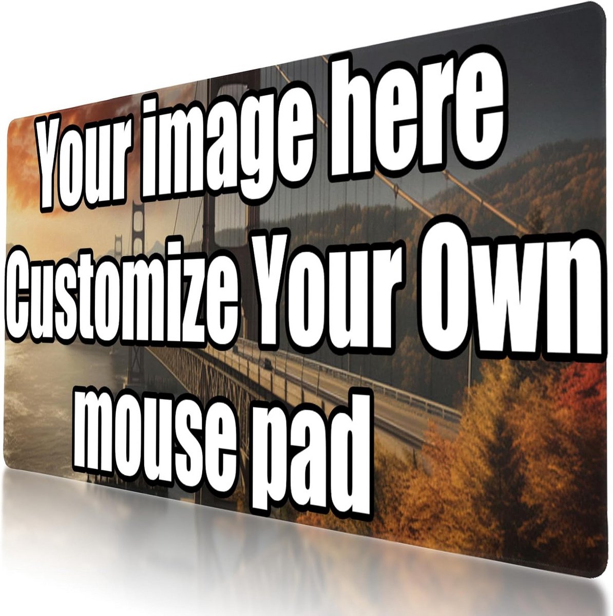 Extra Grote XL Gaming Muis Onderlegger - 90x40 cm - Personaliseerbaar Met Eigen Foto of Ontwerp