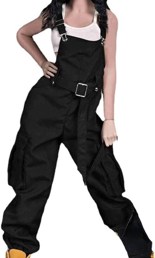 Dames Kleding Set 1/6 Schaal Model Poppen - Stijlvol Wit Jumpsuit en Vest — afbeelding 4