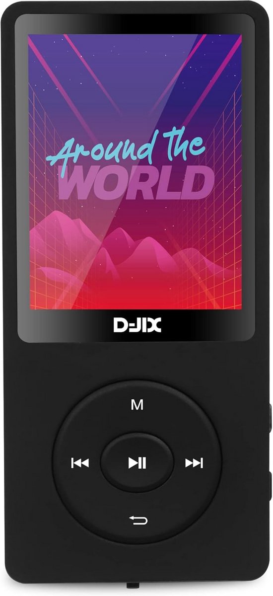 Draagbare MP4 Speler met Bluetooth en 8GB Geheugen
