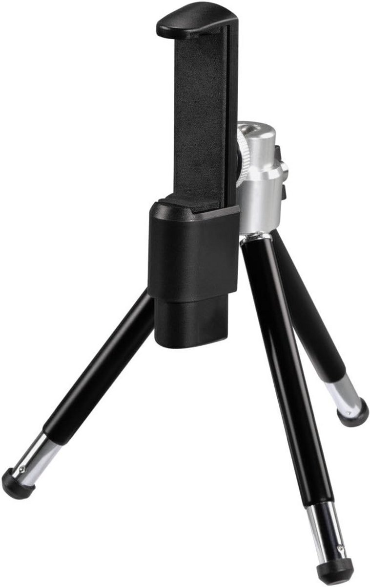 Veelzijdig Mini Statief voor Smartphone en Camera - Zwart