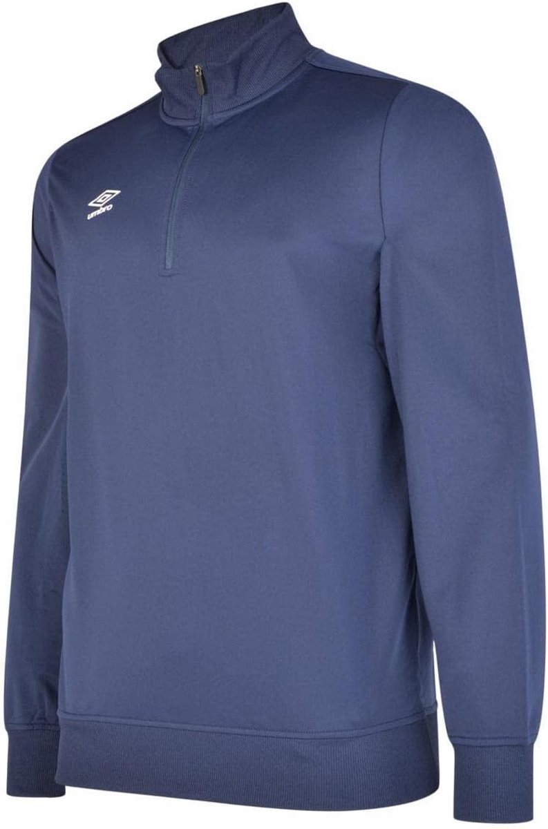 Heren Club Essentieel Sweatshirt met Halve Rits