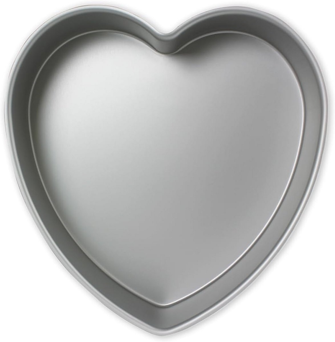 Hartvormige mal van geanodiseerd aluminium 10 x 3 inch, zilverkleurig