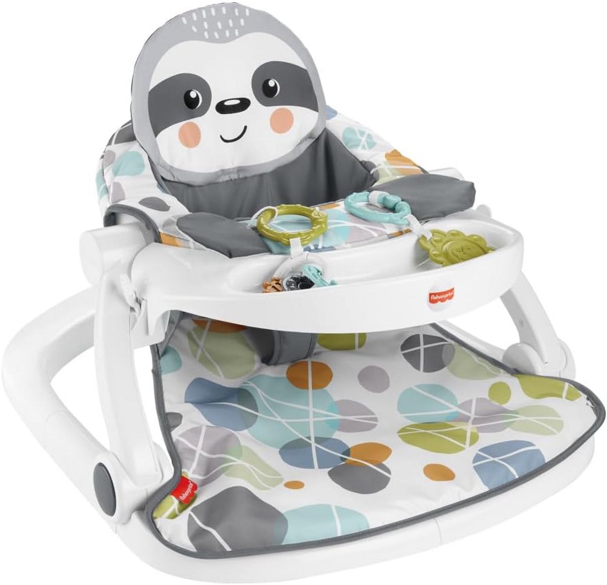 Draagbare Baby Zitelement met Speelblad en Kussen