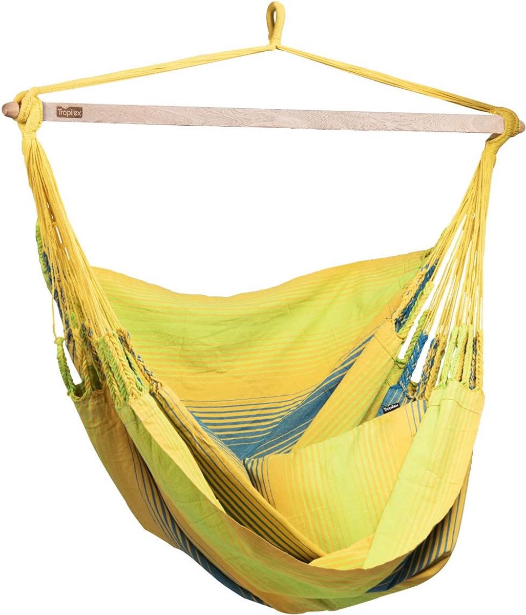 Comfortabele Cocktail Hangstoel - Zacht Katoen & Duurzaam - Colombiaanse Stijl