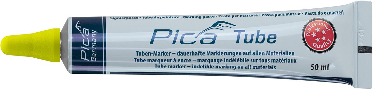 Pica 575/44 Tube Markeerpasta geel, 50ml - PI57544